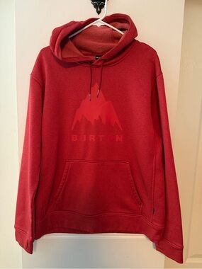 Burton Red Mountain Logo Hoodie